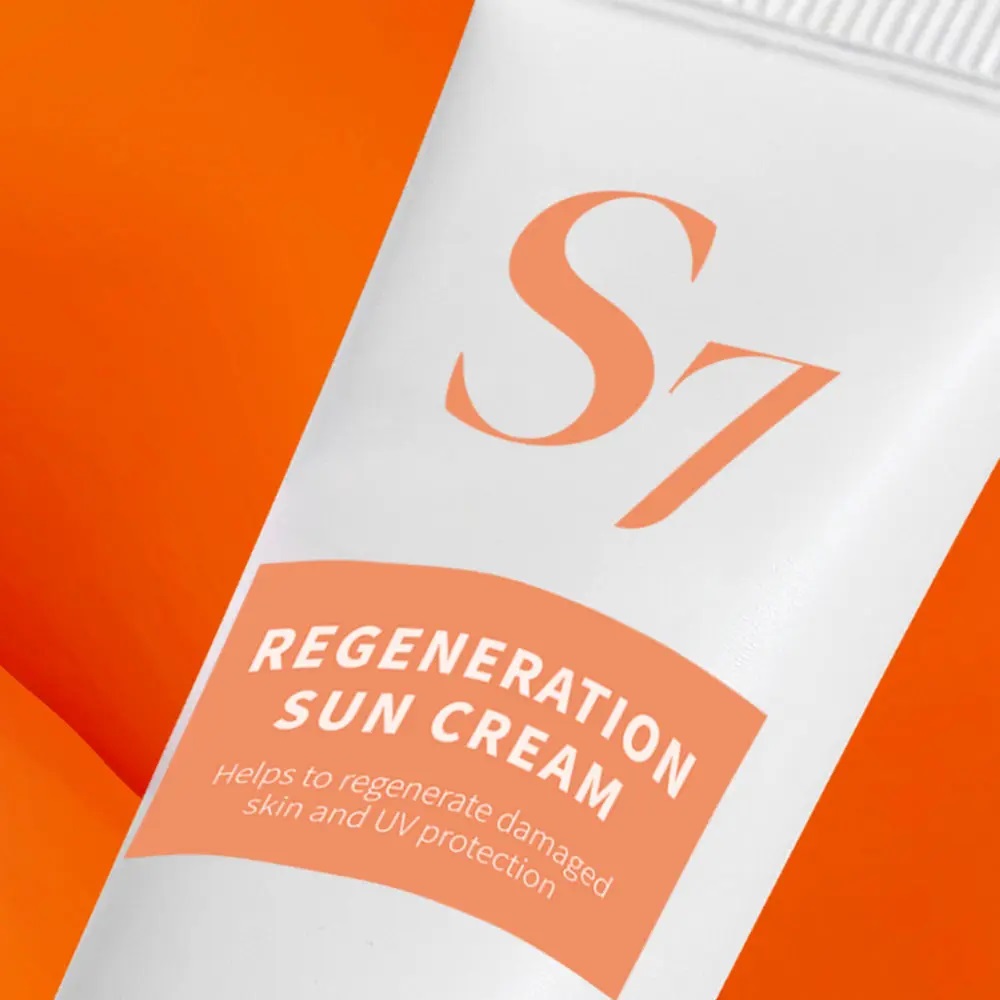 S7 7 napos Professzionális Esztétikai Kezelés Utáni Regeneráló és Védő Bőrápoló Koreai Krém SPF 50+ PA++++ védelemmel